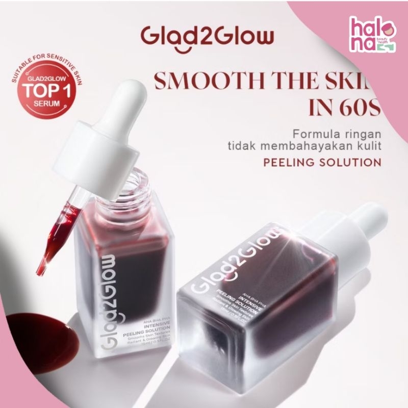 HALONA - Glad2Glow Peeling Solution AHA BHA PHA