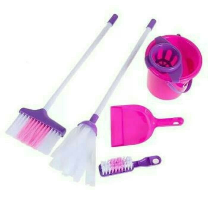 Cleaning set kantong - mainan sapuan