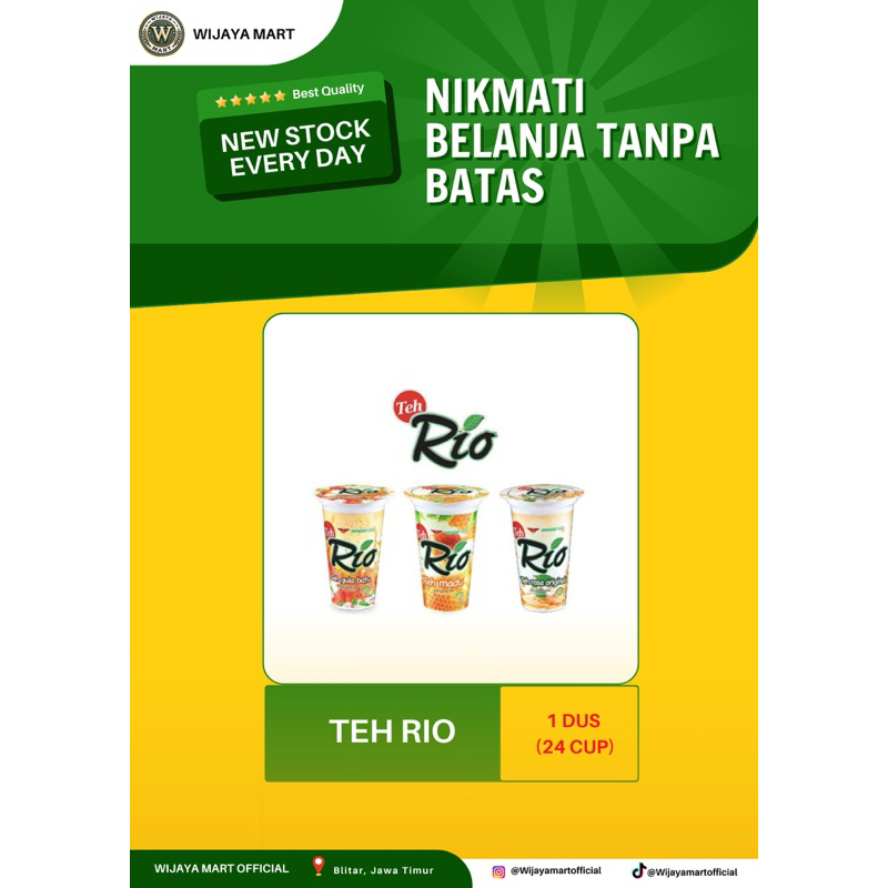 TEH RIO (HARGA PER BOX)