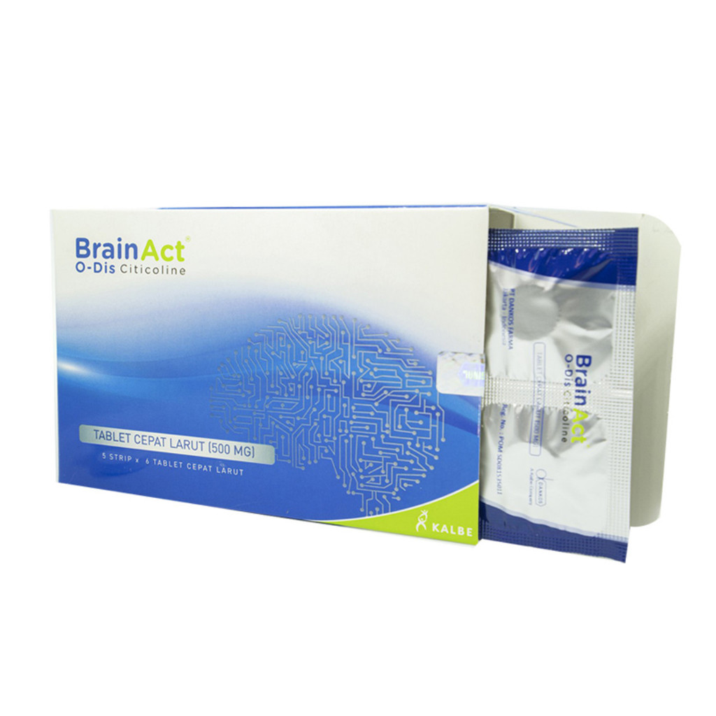 Brainact O-dis 500mg Box 30's Tablet Dankos
