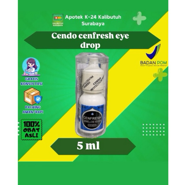 C Cenfresh Eye Drop 5ml (per Pcs)