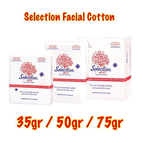 Kapas Selection 75gr-50gr-35gr