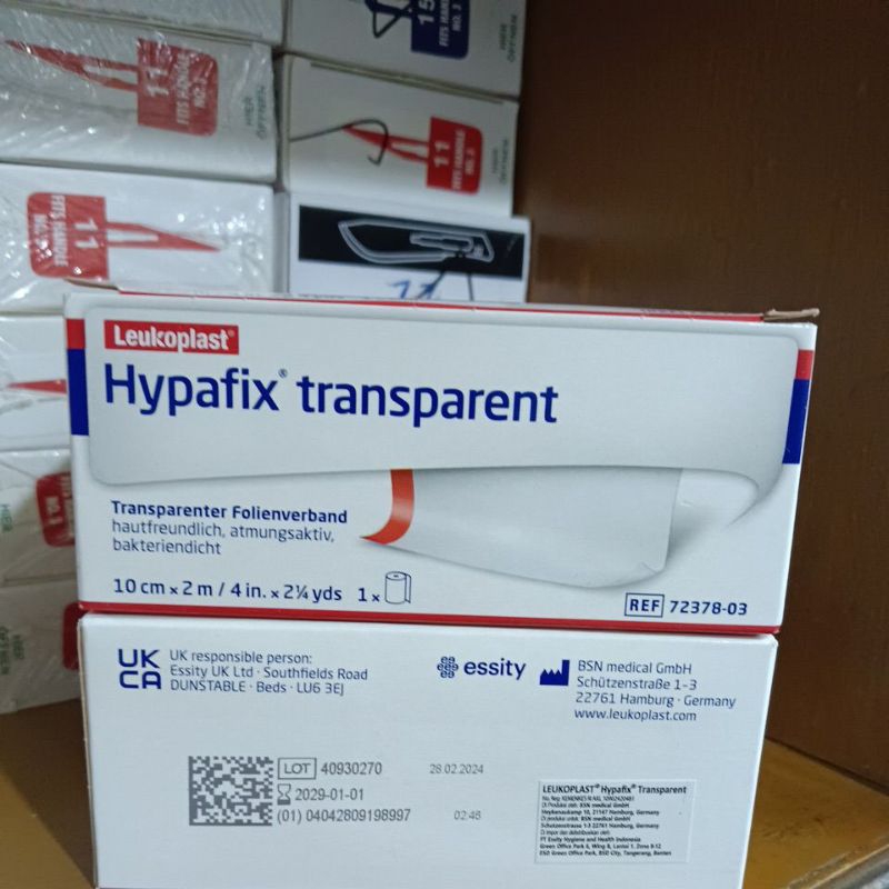 Hypafix tranparent 10cm x 2m