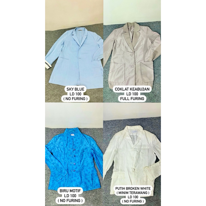 Blazer preloved ( REAL PIC )