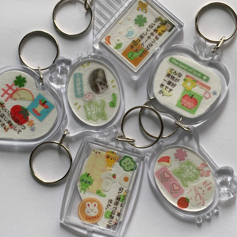 deco keychain, by sakanako •°. *࿐