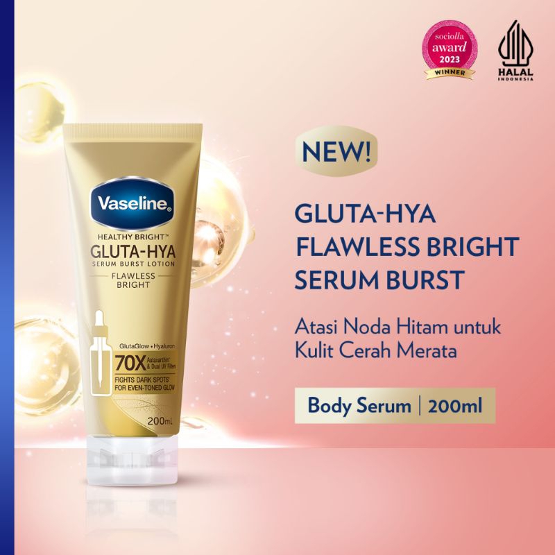 Vaseline Gluta-Hya Serum Burst Lotion