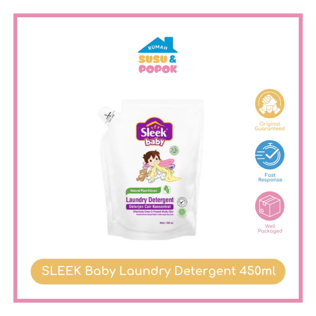 SLEEK Baby Laundry Detergent Refill 450ml