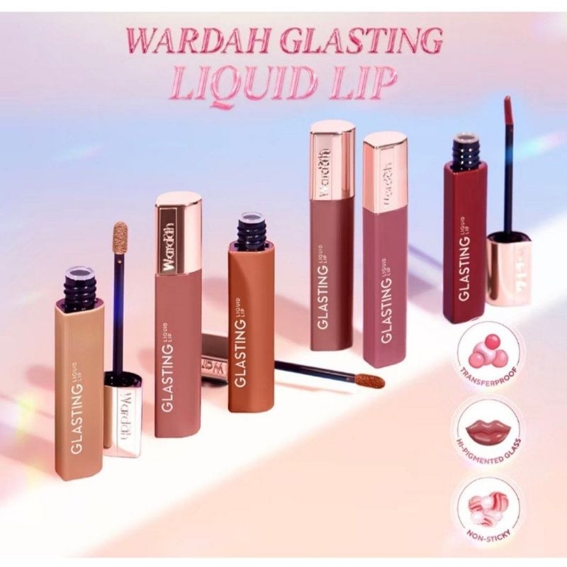 Wardah Glasting Lip Liquid