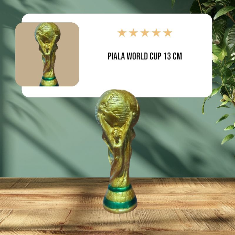 Replika piala dunia mini (13 cm)