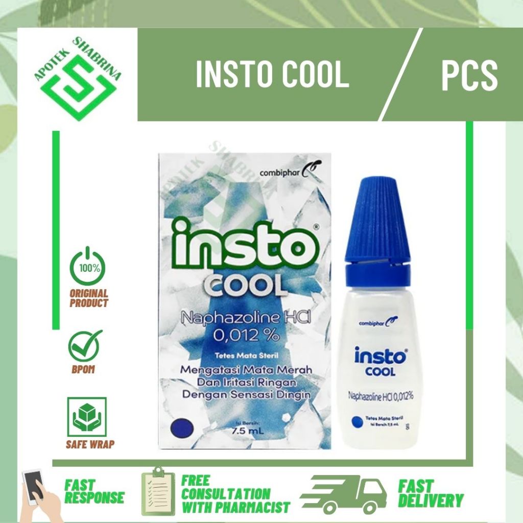 Insto Cool Eye Drops 7.5 ml
