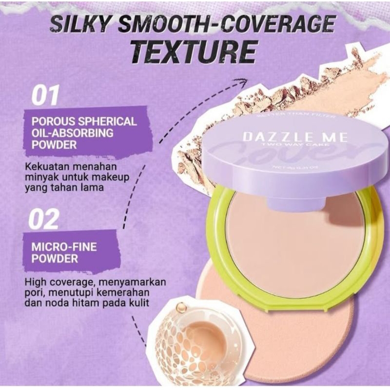 DAZZLE ME BETTER THAN FILTER DOUBLE KILL TWO WAY CAKE POWDER