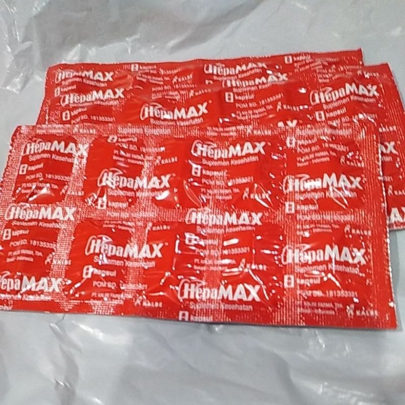 Gigikbunga Hepamax Perlembar 10 Kapsul