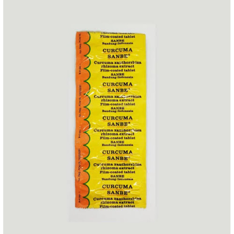 Curcuma Sanbe Strip 10 Tablet