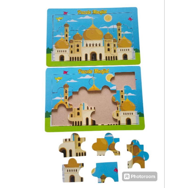 Mainan Edukas Murahi Puzzle Masjid