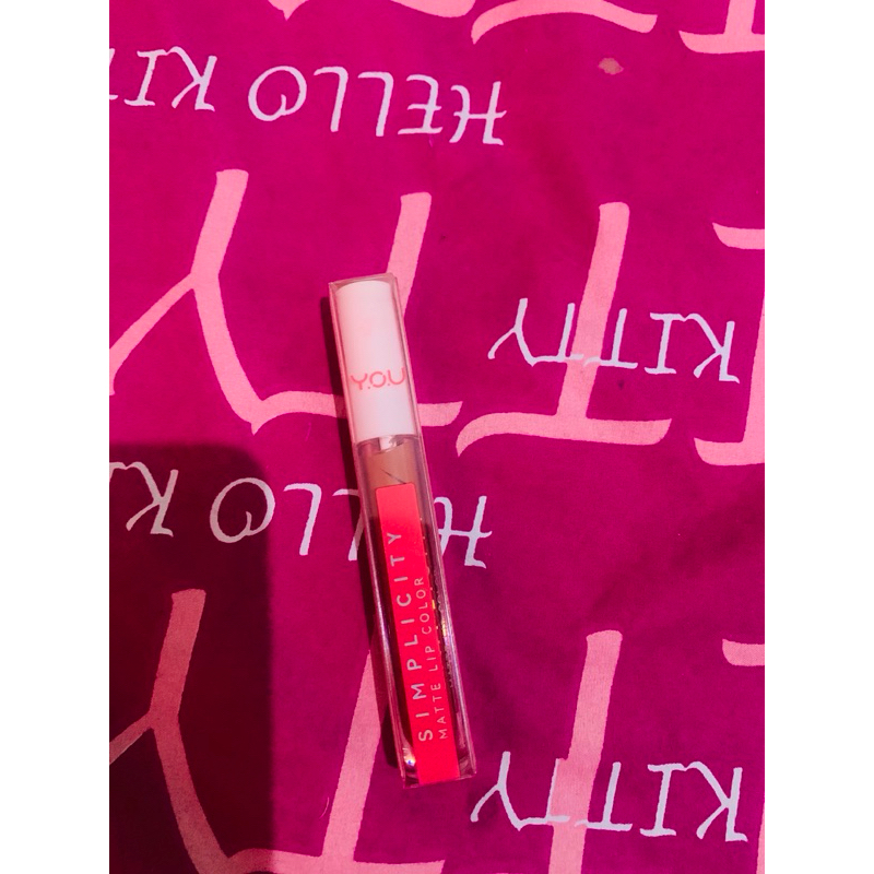 simplicity matte lip color you
