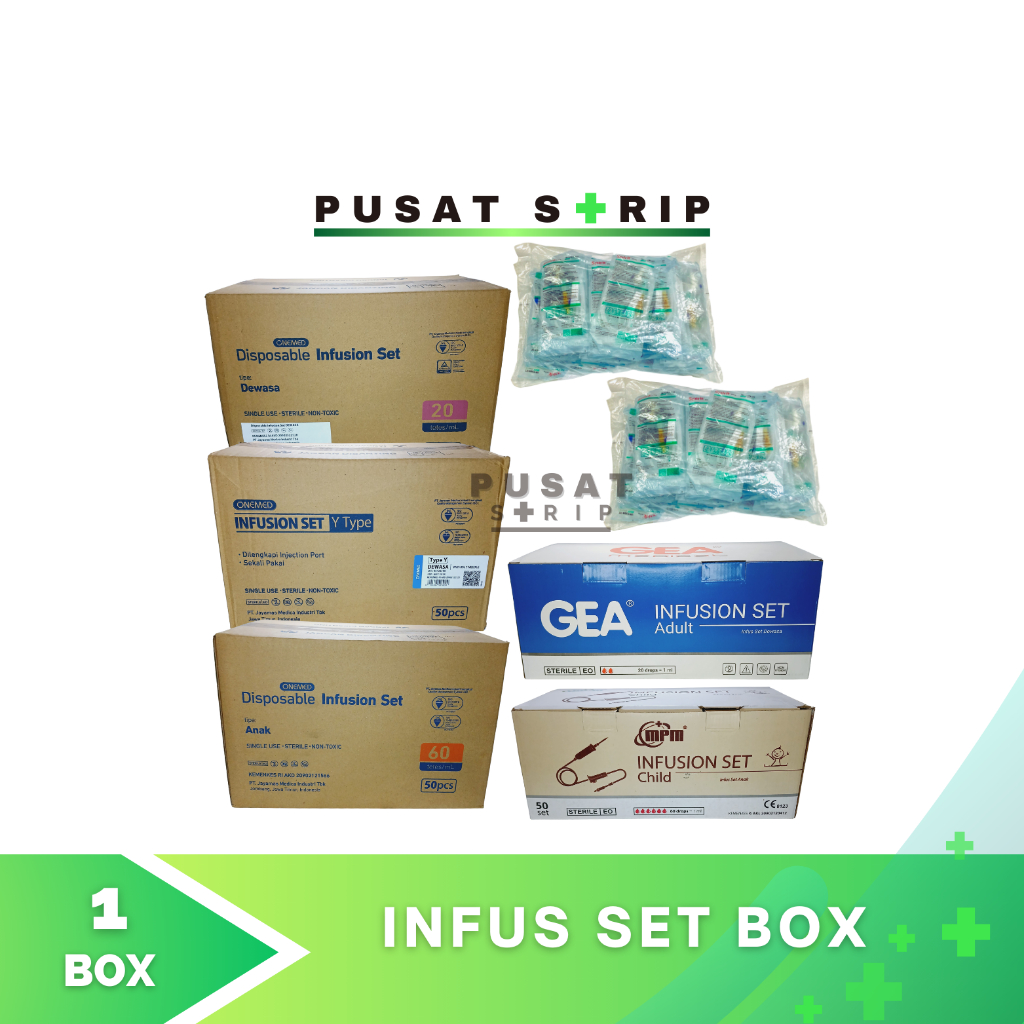 NEW!!! Infus Set Box