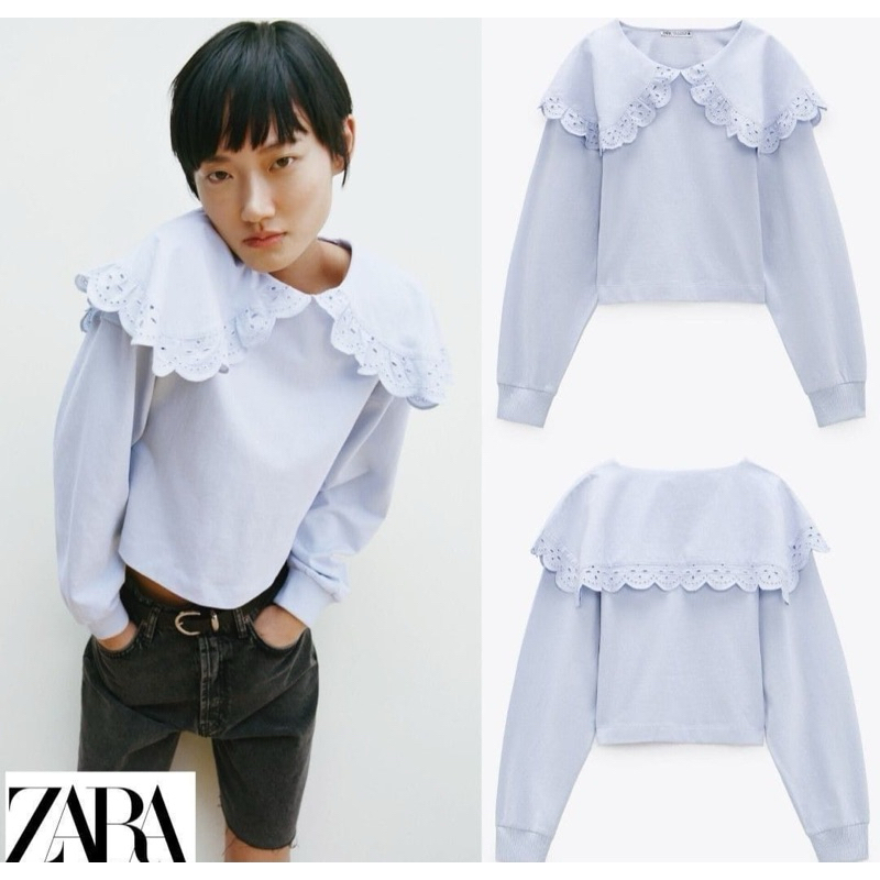 ZARA BLUE SWEATER