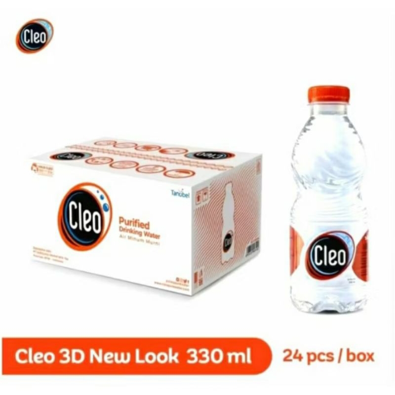 Cleo Botol 330 ml (24 Botol / Dus)