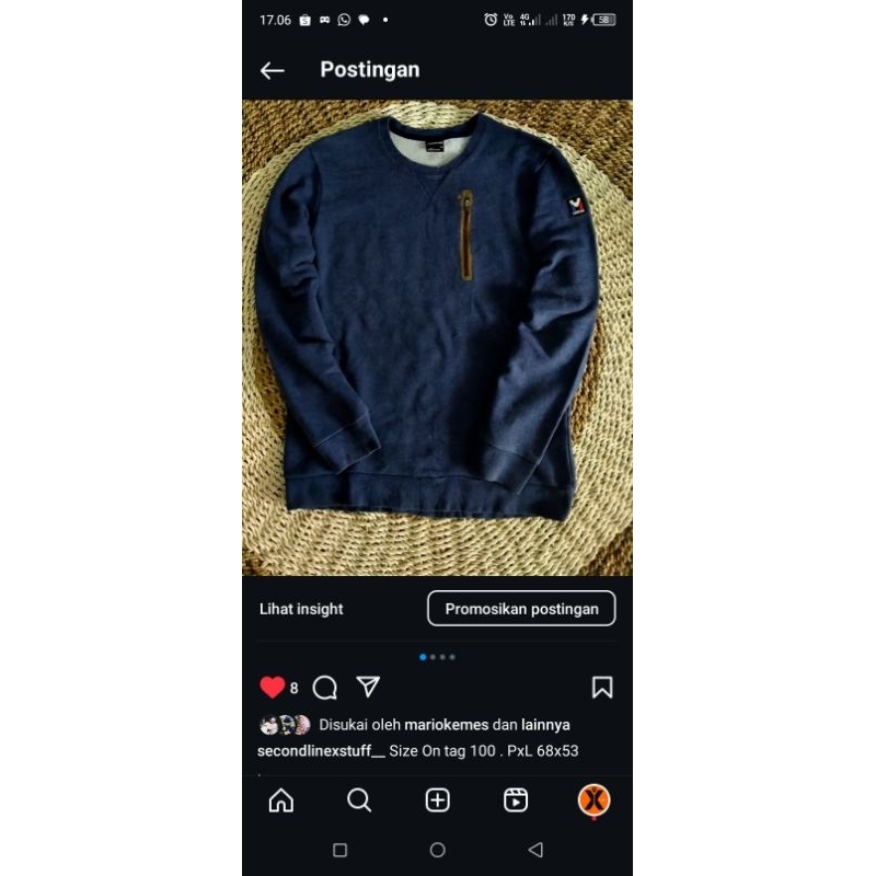 M limit*d crewneck