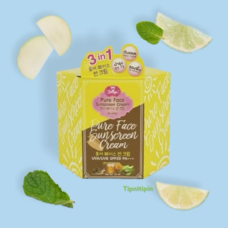 jellys pure face sunscreen