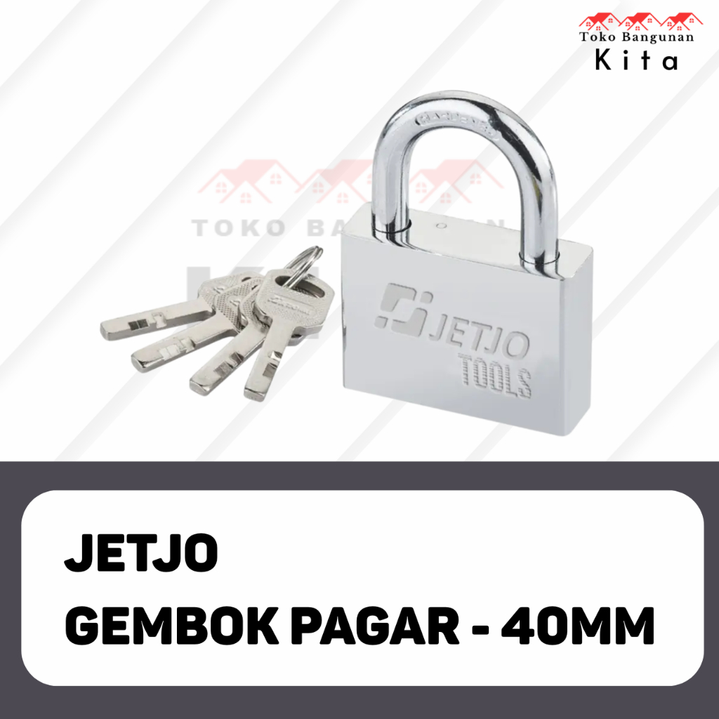 Jetjo tools - Gembok pagar (Short 40mm)