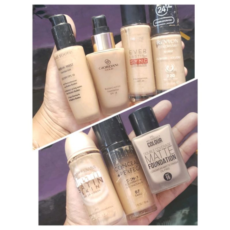 MACAM-MACAM FOUNDATION BRAND KELAS RIJECT
