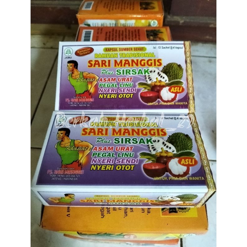 Sari Manggis Plus Sirsak Original