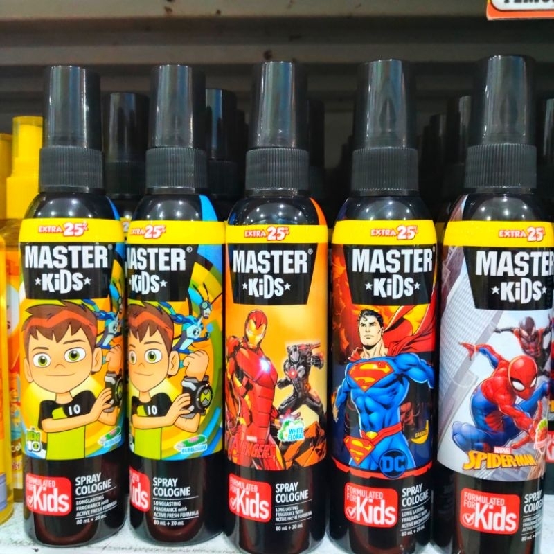 MASTER KIDS SPRAY COLOGNE 100ML