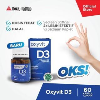 OXYVIT D3 1000IU Botol 60 Kapsul - Vitamin D