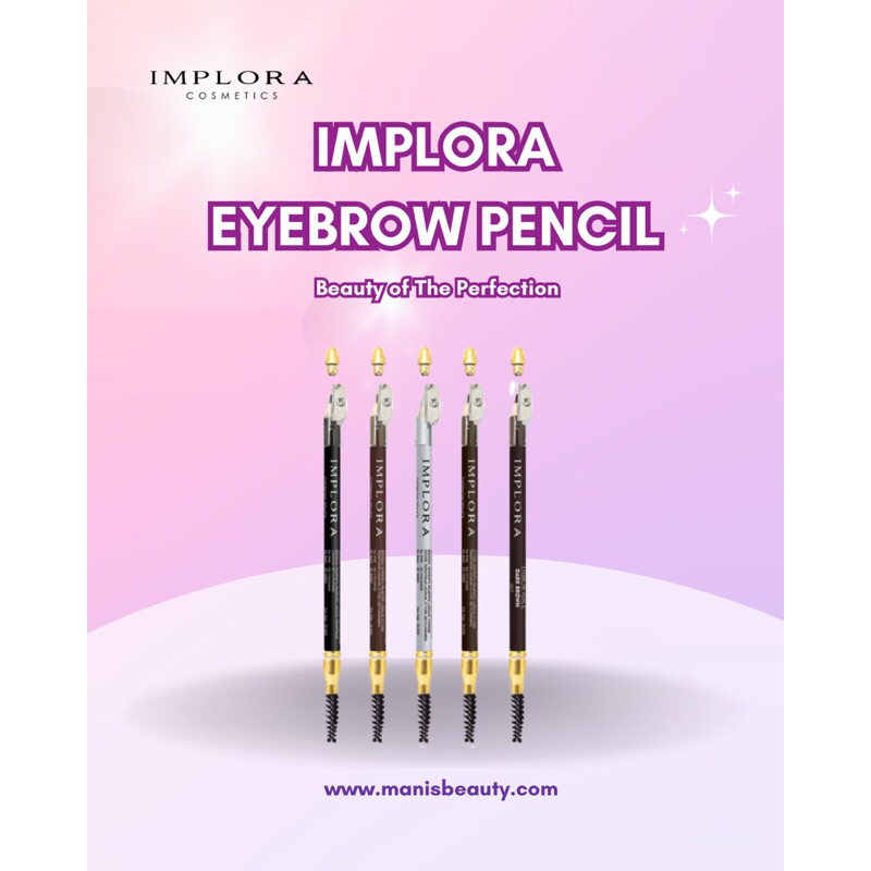 ORIGINAL Pensil alis IMPLORA ORIGINAL BPOM