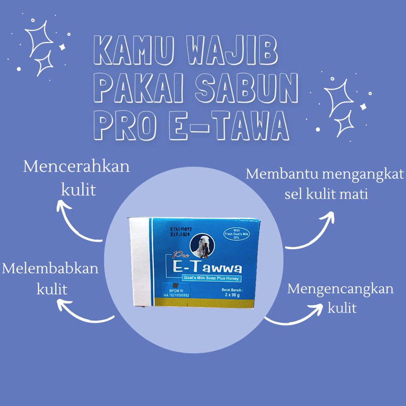 Sabun Susu Kambing E-Tawwa