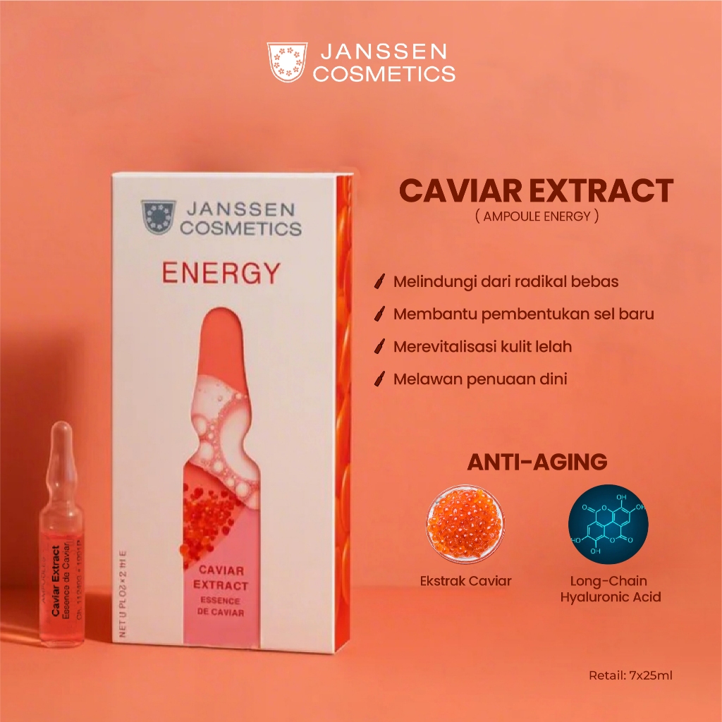 Janssen Cosmetics - Ampoules Energy 7x2ml