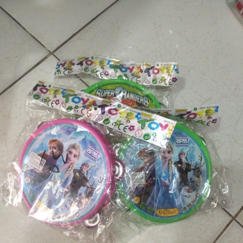 mainan anak tamborin
