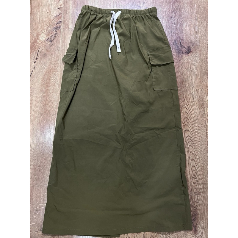 rok katun stretch/bawahan import
