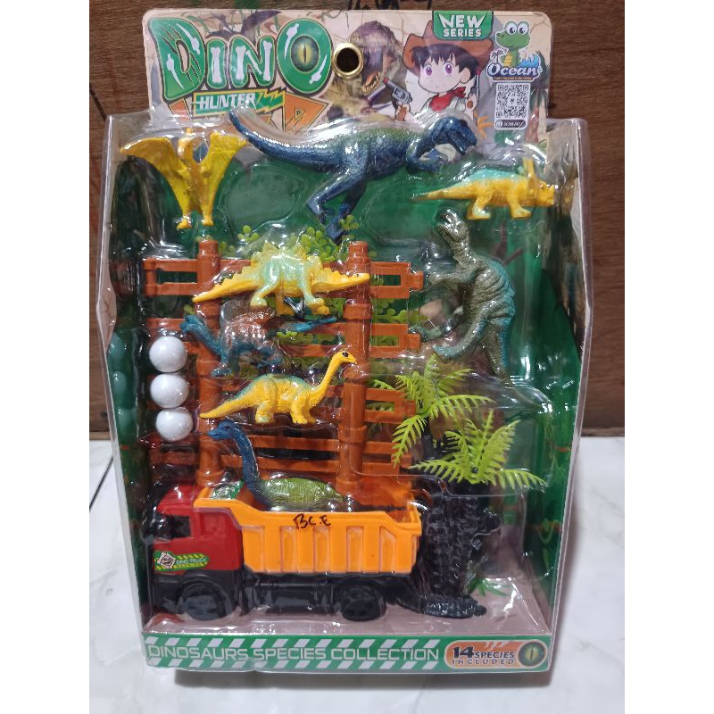 Mainan Set Animal Dino Hunter