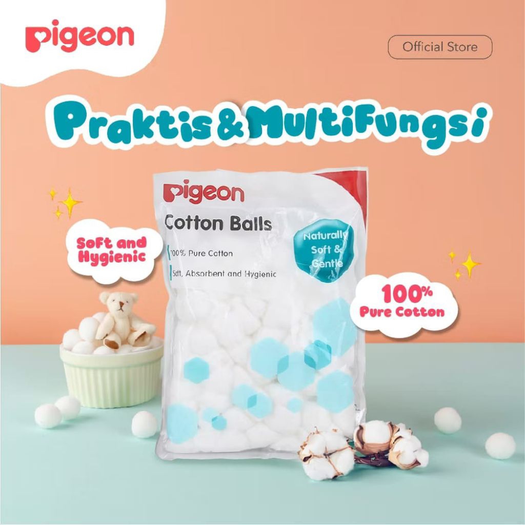 Pigeon Cotton Ball