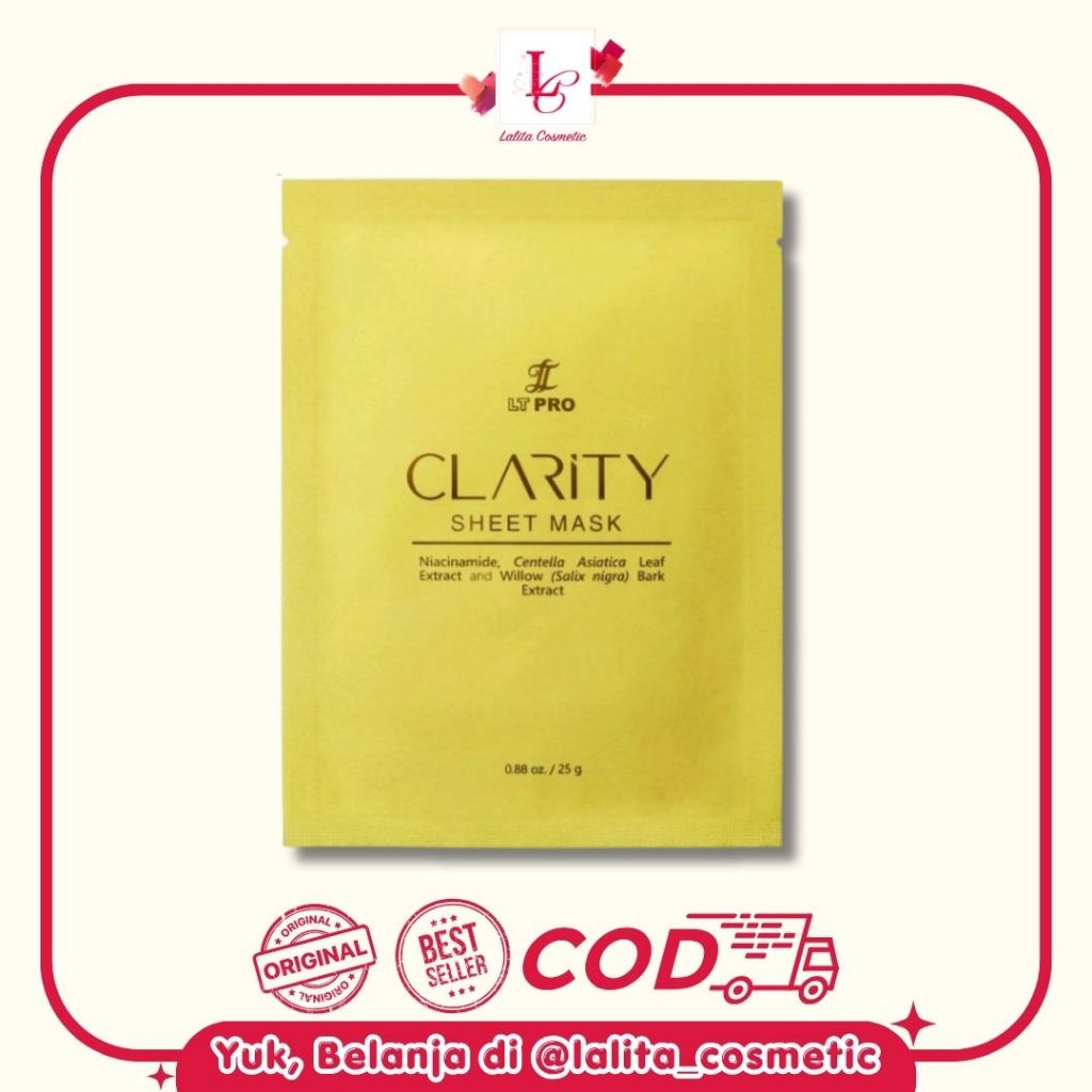 LT Pro Clarity Sheet Mask