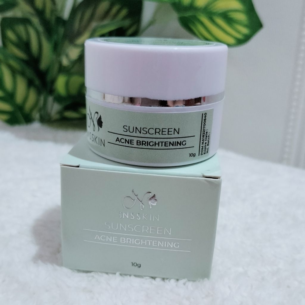 New Nsskin Sunscreen Acne Brightening