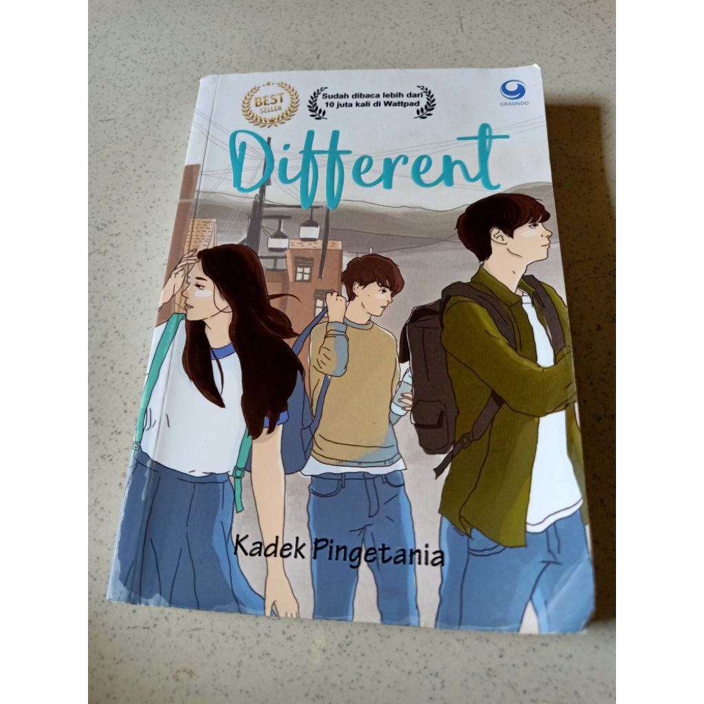 Buku Novel DIGFFERENT