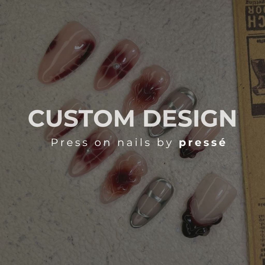 Custom Press on nails by Pressé