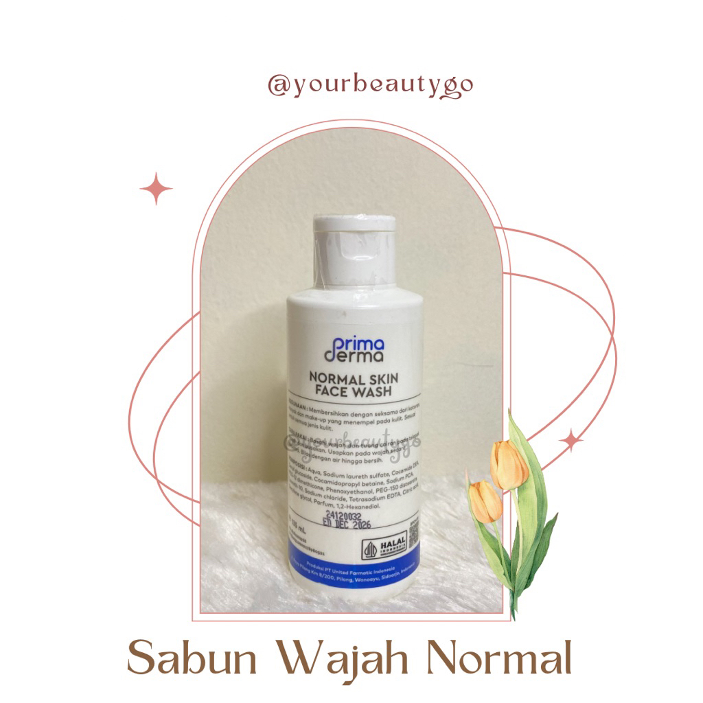 Primaderma Normal Skin Face Wash