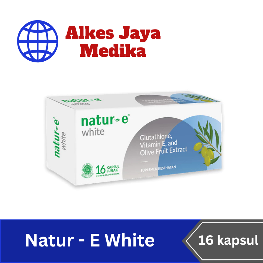 Natur-E White Isi 16 Kapsul - Suplemen Vitamin E