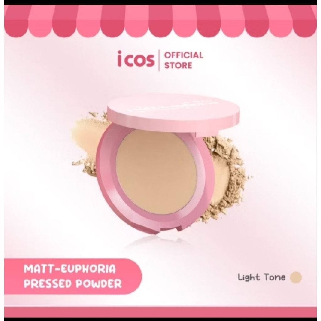 Icos Matte Euphoria Pressed Powder