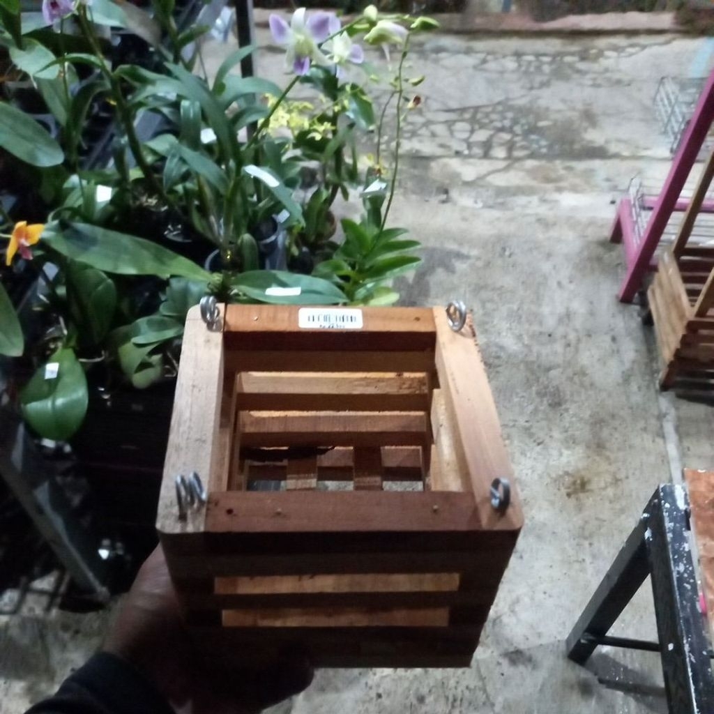 pot kayu