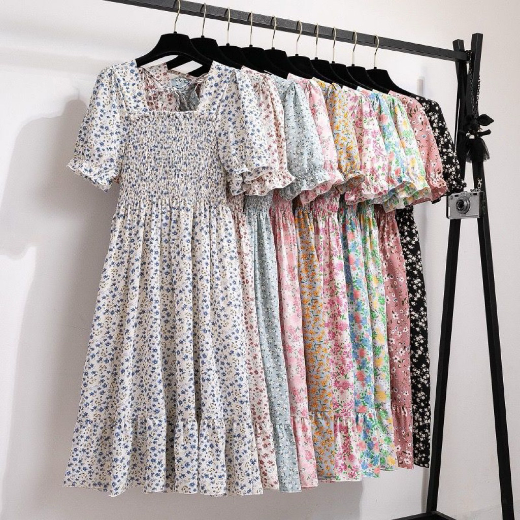 COD!!! ORIGINAL DASTER SMOCKED DRESS