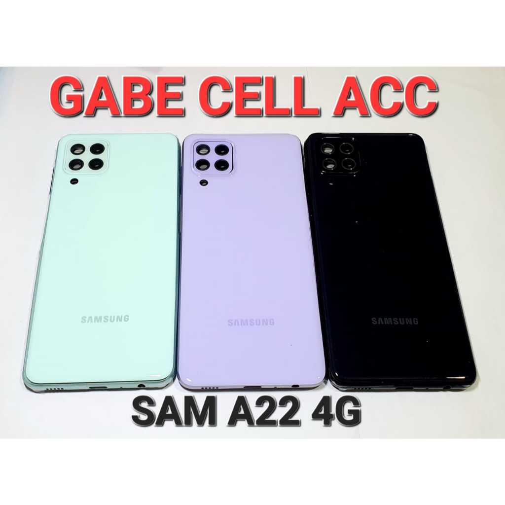 CASING FULLSET+PLUS FRAME SAM A22 4G CASING FULLSET+PLUS FRAME SAM A22 5G