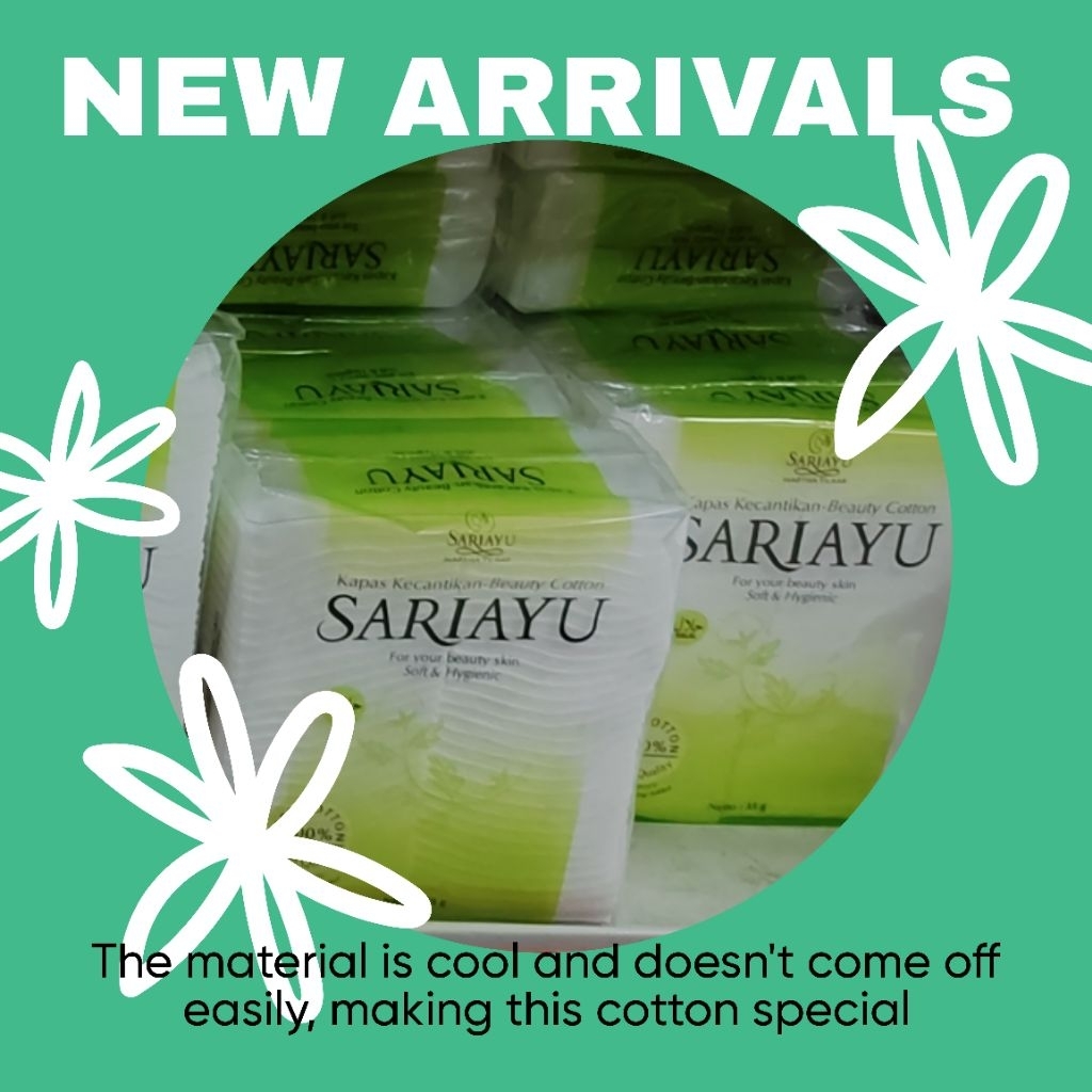 Kapas Wajah SariAyu 35gr