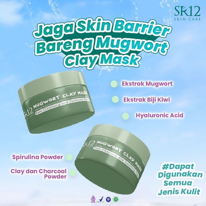 MUGWORT CLAY MASK - SR12