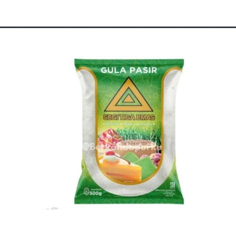 Segitiga Mas Gula Pasir Premium 500 g 