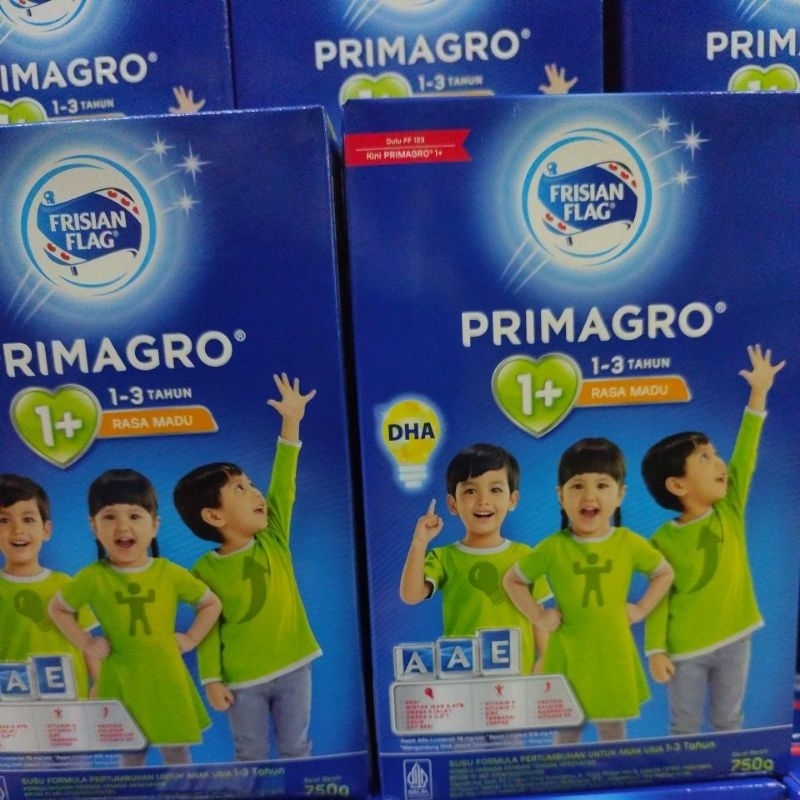 frisian flag primagro 1+ 750g madu